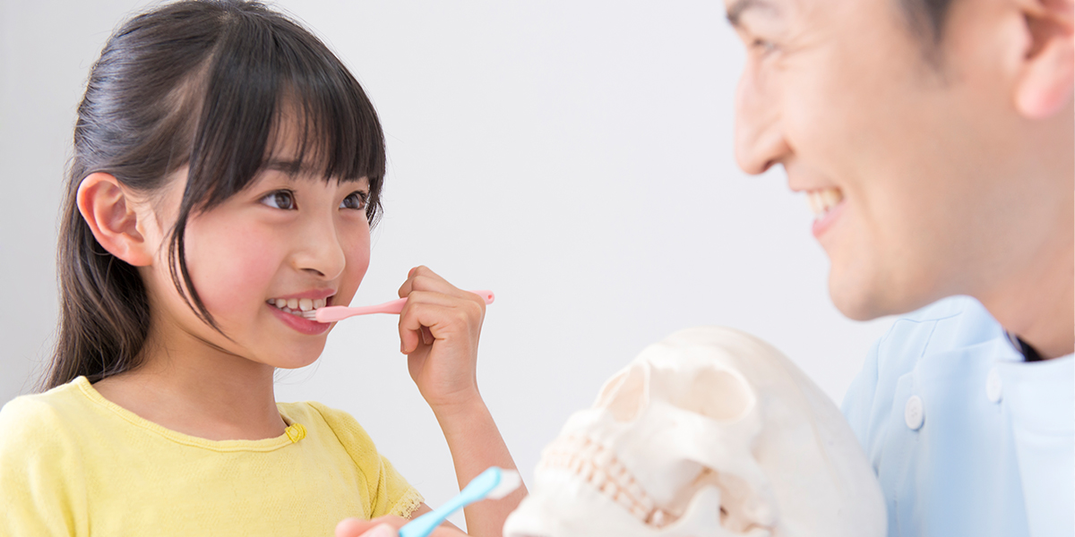 親から子への虫歯菌感染を防止する